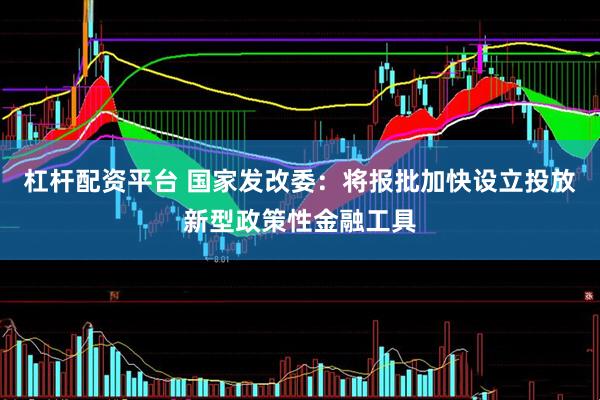 杠杆配资平台 国家发改委：将报批加快设立投放新型政策性金融工具